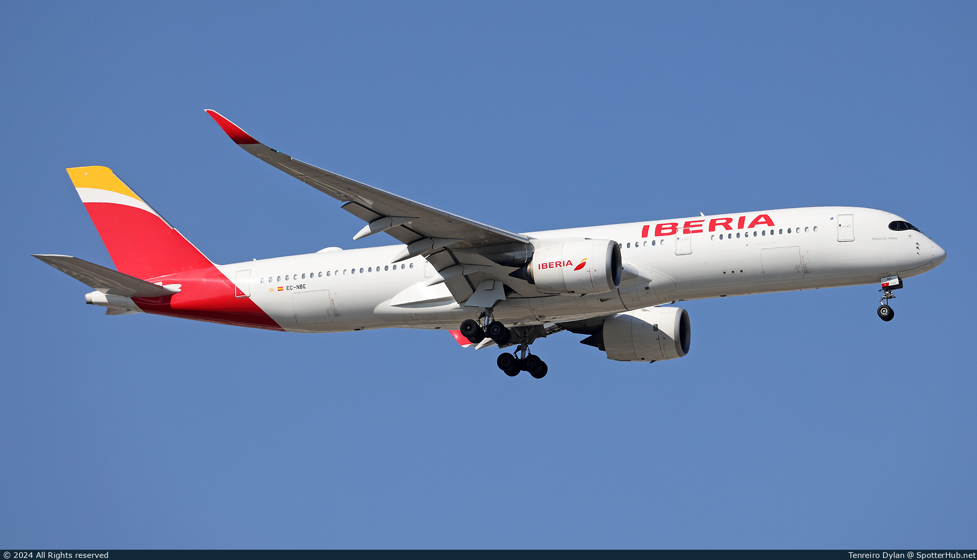 Photo of EC-NBE - Airbus A350-941 operated by Iberia
