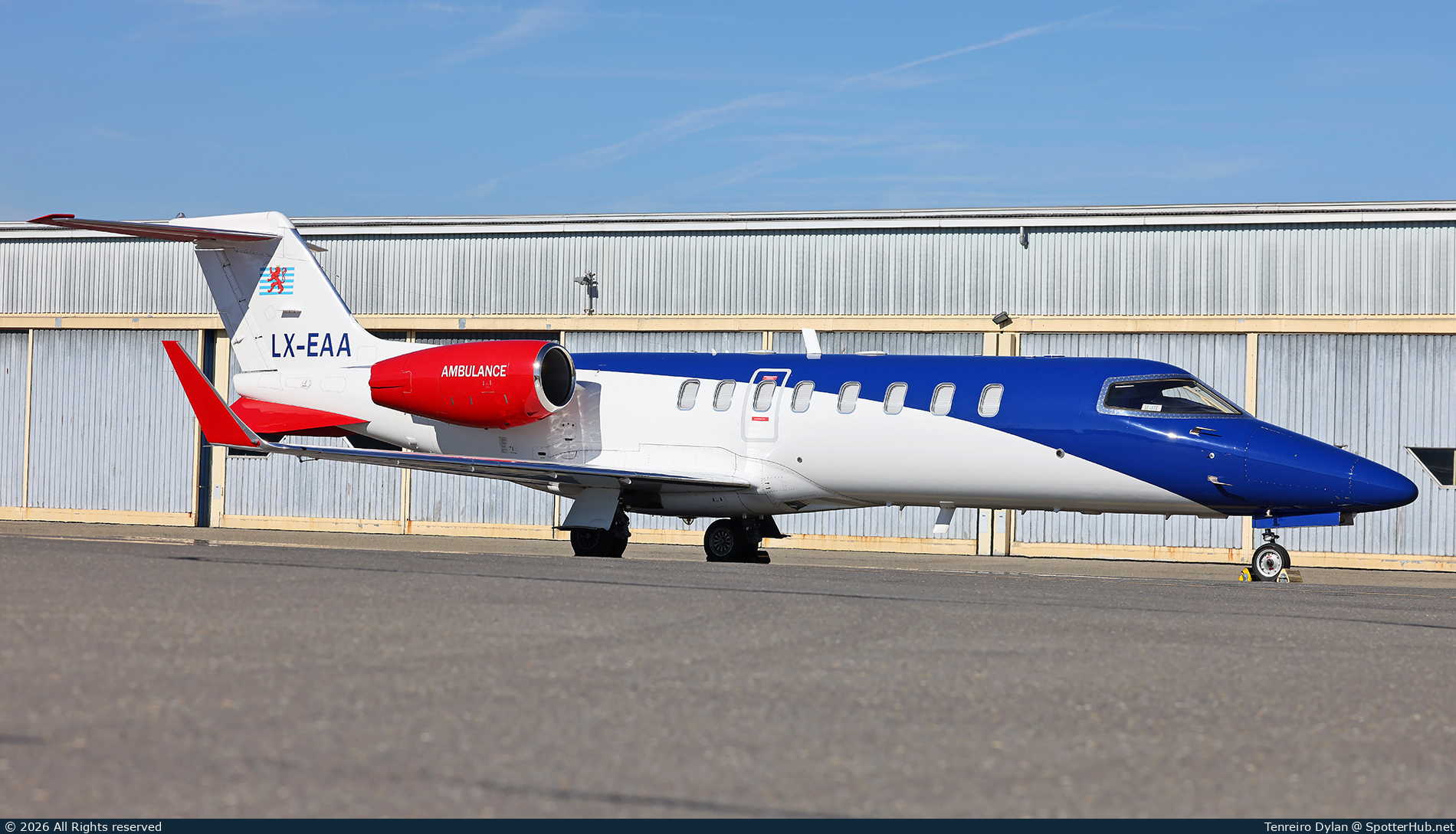 Photo of LX-EAA - Bombardier Learjet 45 operated by Luxembourg Air Rescue