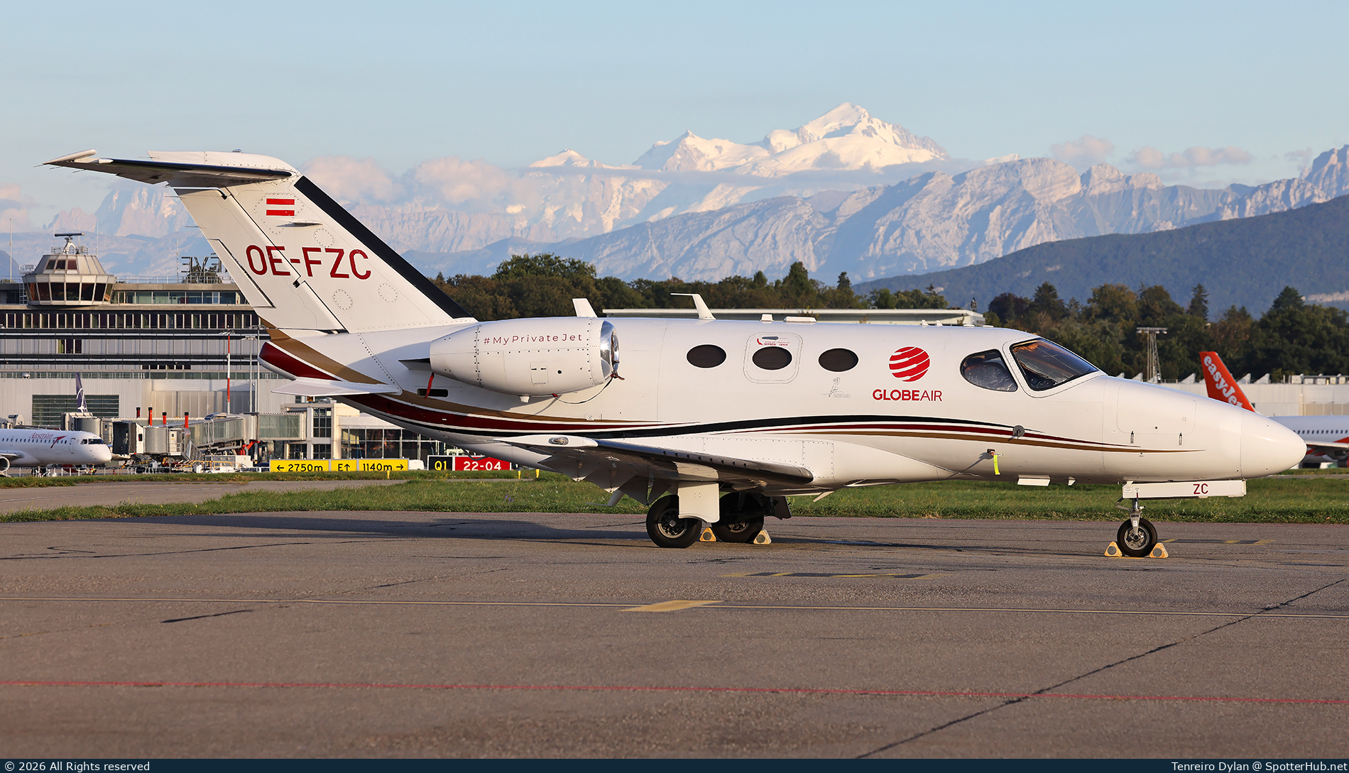 Photo of OE-FZC - Cessna 510 Citation Mustang operated by GlobeAir