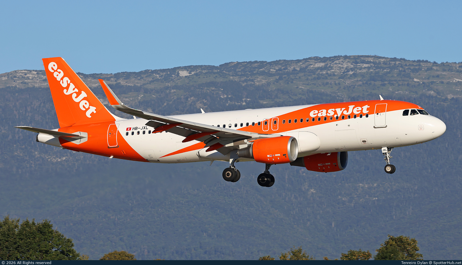 Photo of HB-JXL - Airbus A320-214 operated by easyJet Switzerland