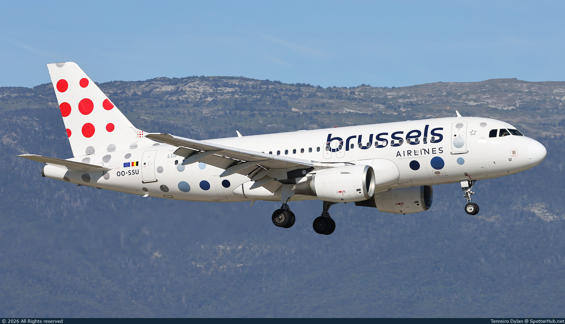 Photo of OO-SSU - Airbus A319-111 operated by Brussels Airlines