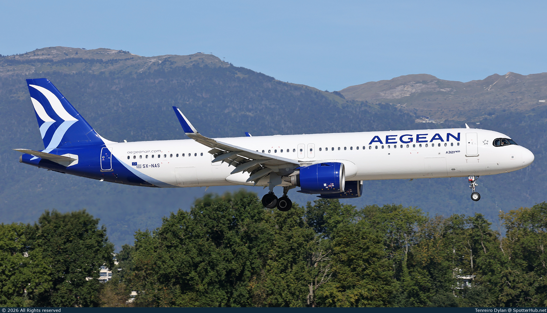 Photo of SX-NAS - Airbus A321-271NX operated by Aegean Airlines