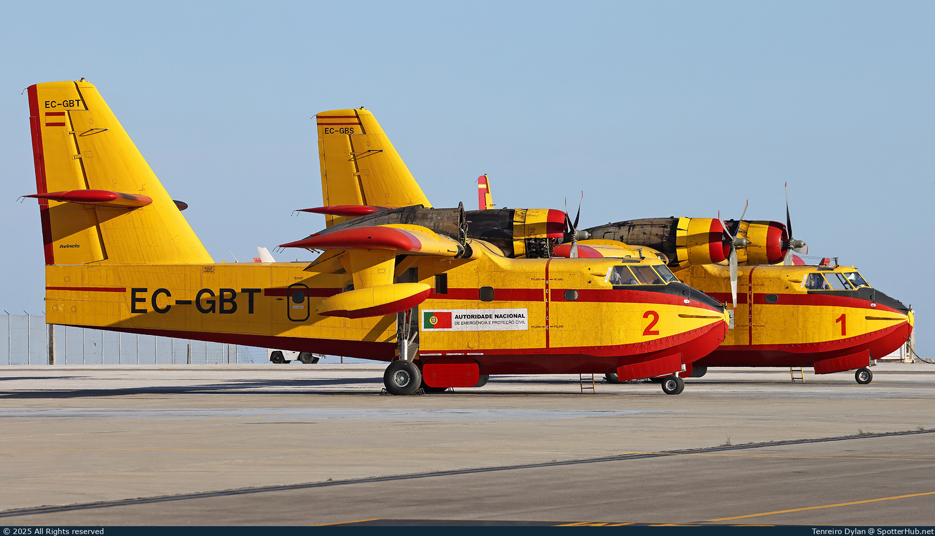 Photo of EC-GBT - Canadair CL-215 Scooper operated by Avincis