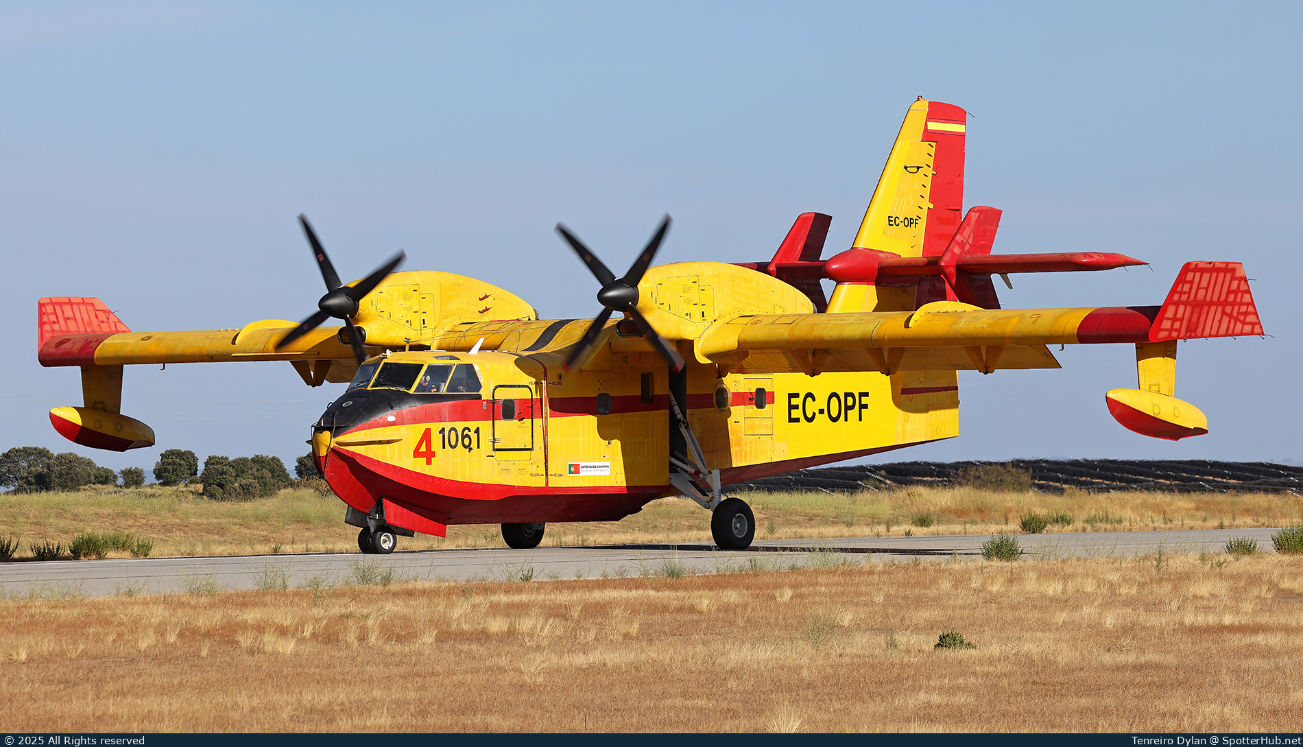 Photo of EC-OPF - Canadair CL-215T Scooper operated by Bridger AeroSpace Europe
