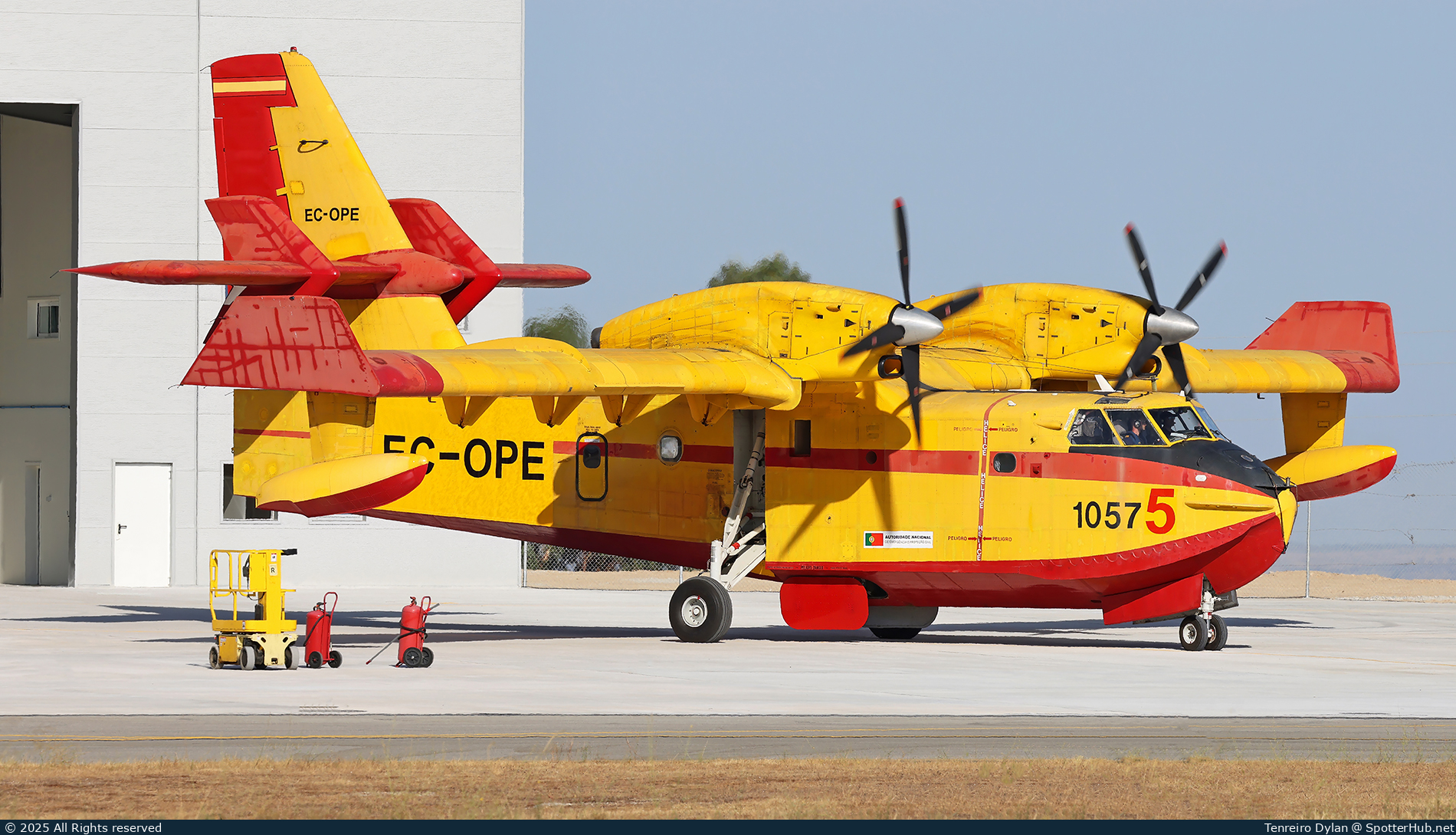 Photo of EC-OPE - Canadair CL-215T Scooper operated by Bridger AeroSpace Europe