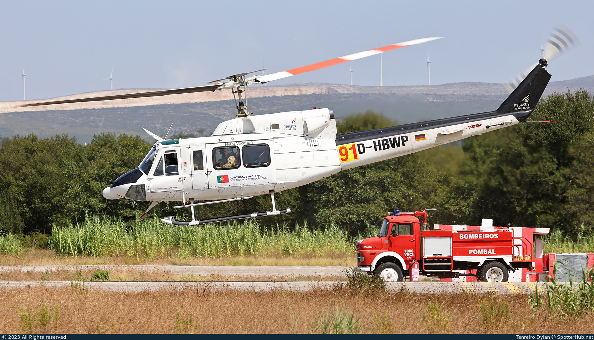 Photo of D-HBWP - Bell 212 operated by Pegasus Aviación