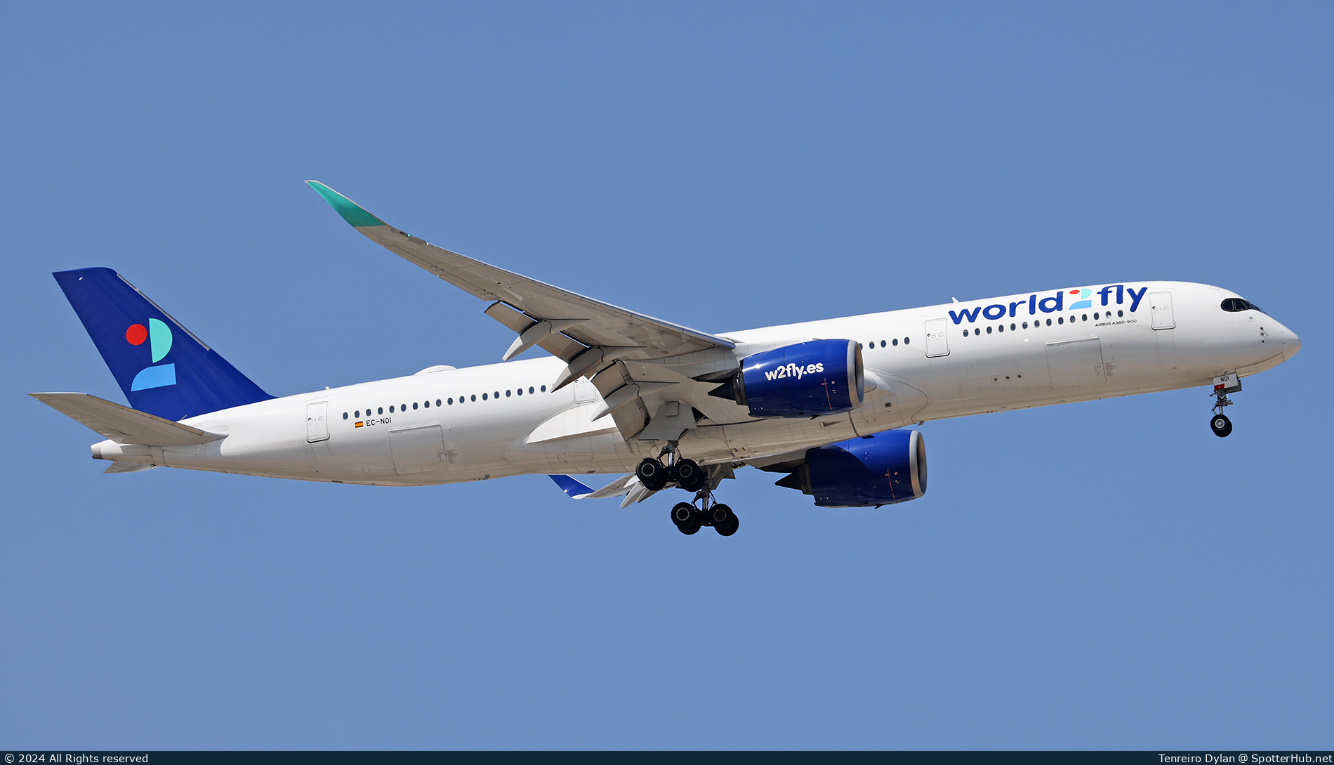 Photo of EC-NOI - Airbus A350-941 operated by World2Fly