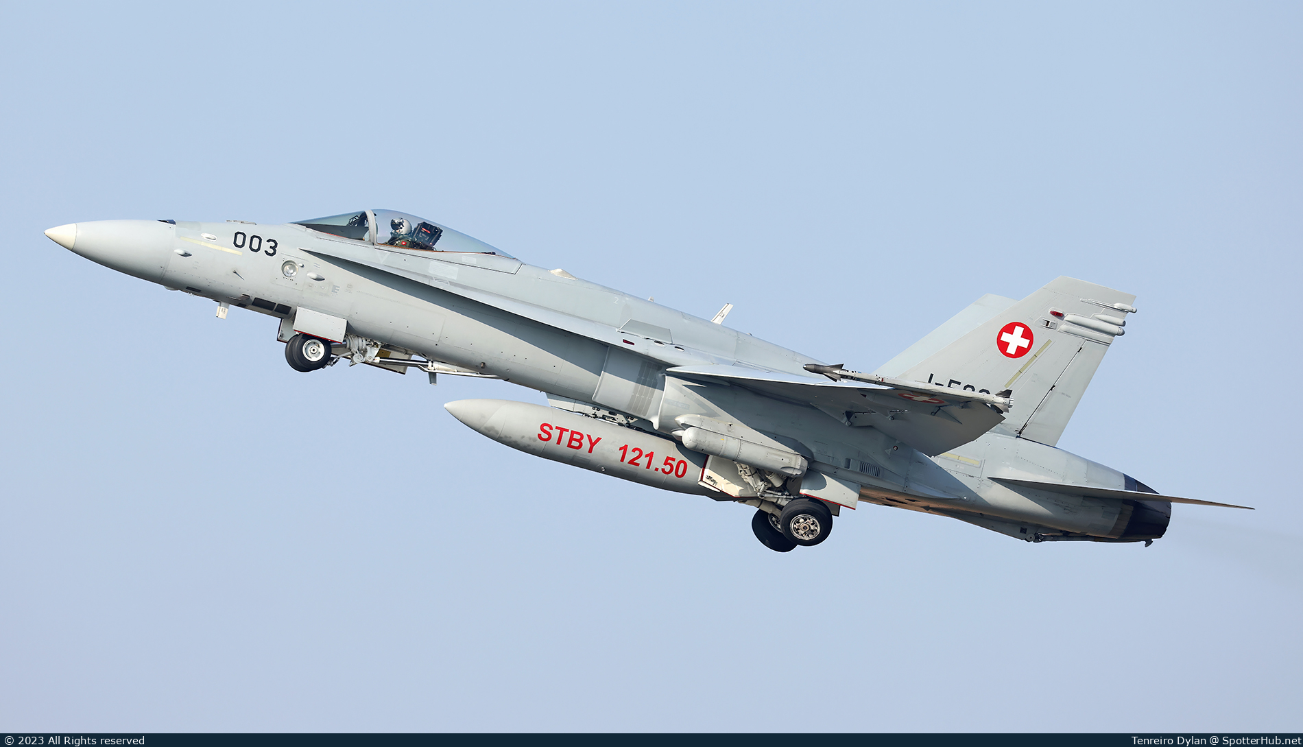 Photo of J-5003 - McDonnell Douglas F/A-18C Hornet operated by Swiss Air Force