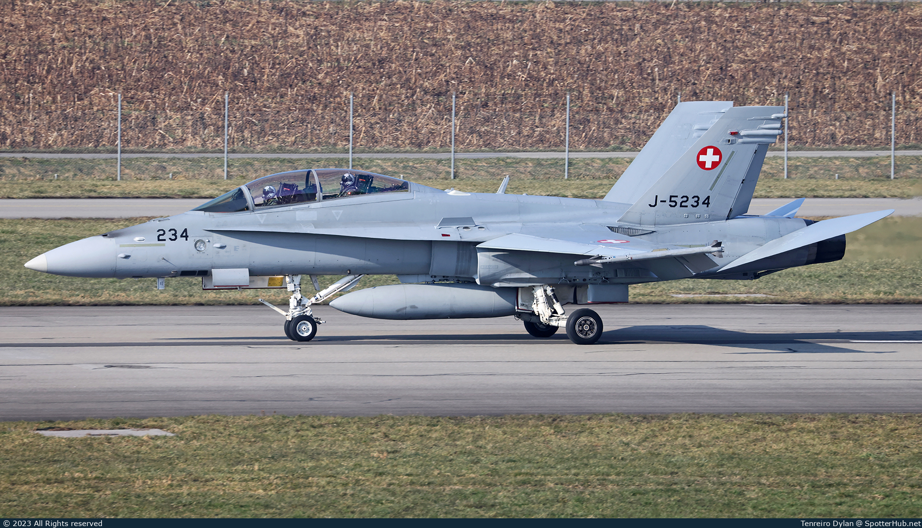 Photo of J-5234 - McDonnell Douglas F/A-18D Hornet operated by Swiss Air Force