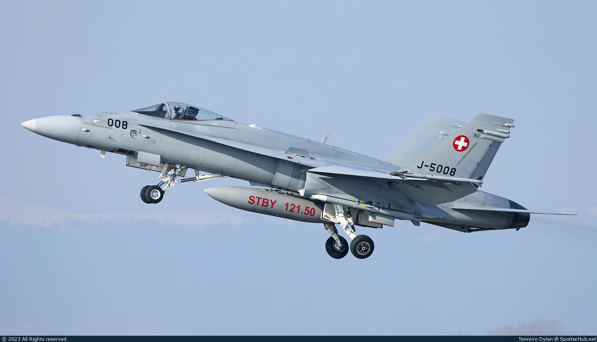 Photo of J-5008 - McDonnell Douglas F/A-18C Hornet operated by Swiss Air Force