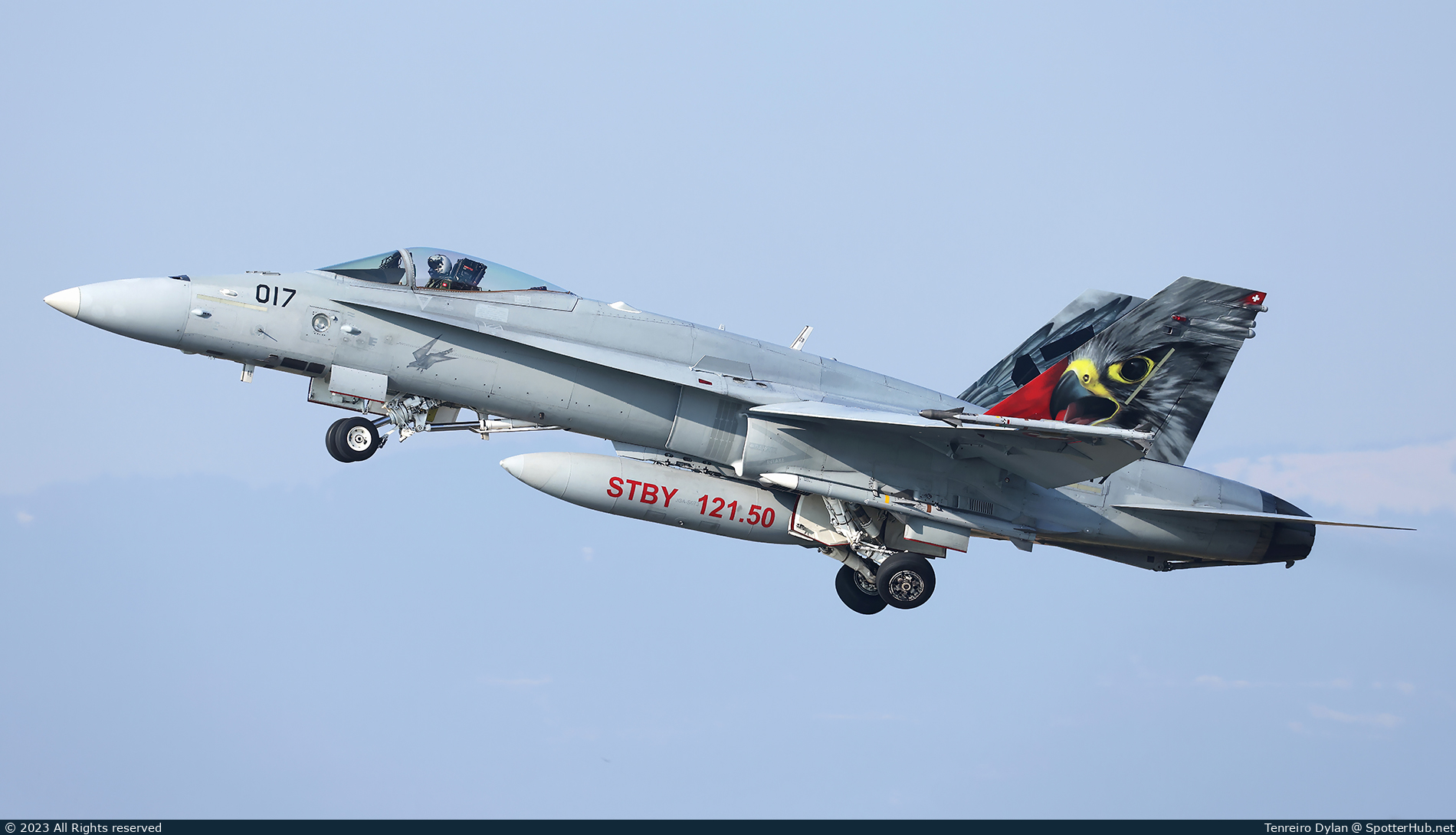 Photo of J-5017 - McDonnell Douglas F/A-18C Hornet operated by Swiss Air Force