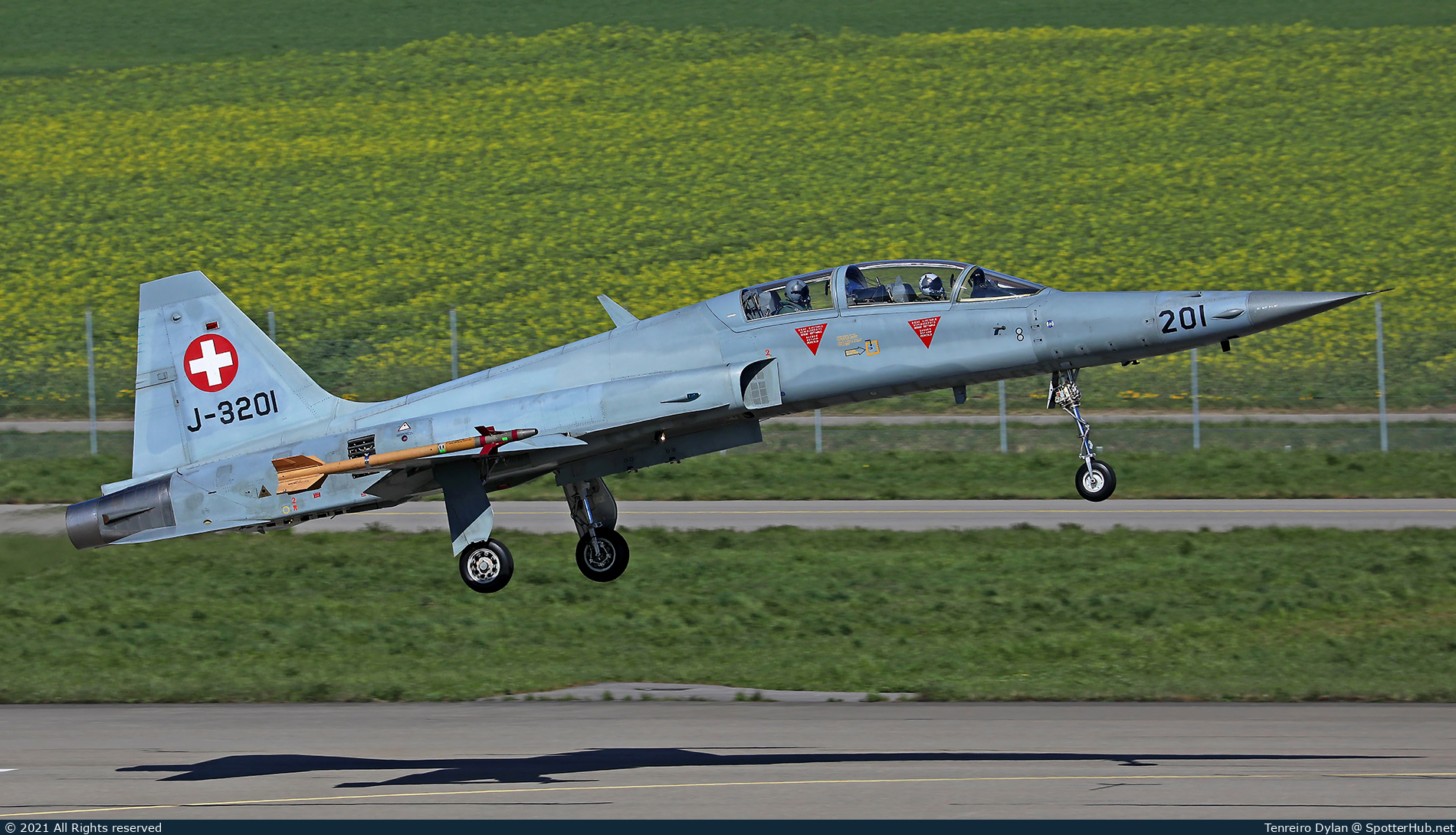 Photo of J-3201 - Northrop F-5F Tiger II operated by Swiss Air Force