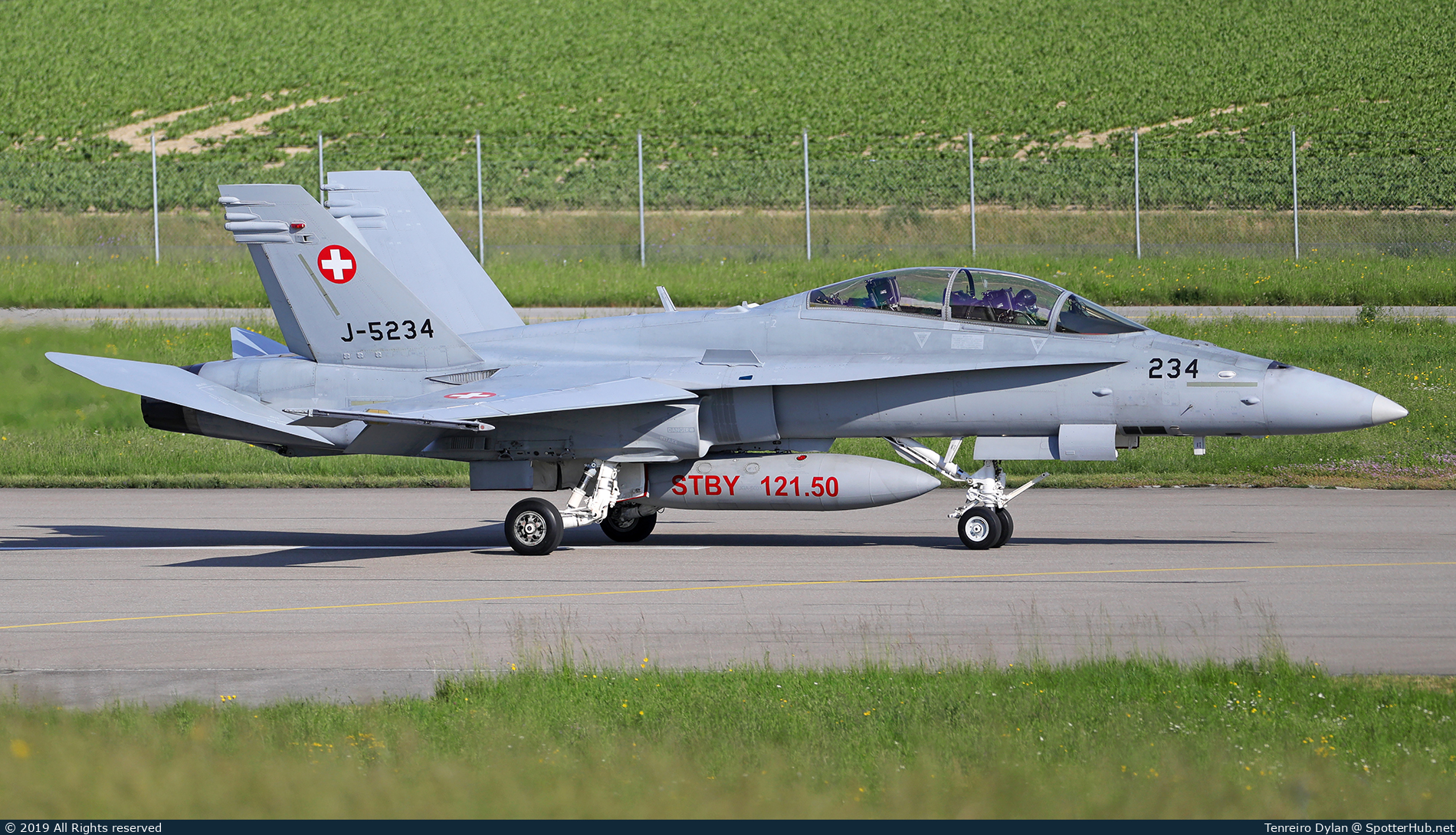 Photo of J-5234 - McDonnell Douglas F/A-18D Hornet operated by Swiss Air Force