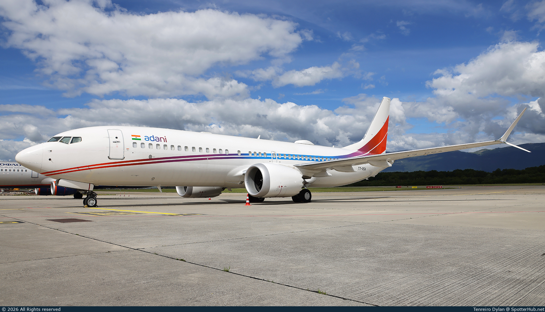 Photo of T7-RSA - Boeing 737 MAX 8(BBJ) operated by Adani Group