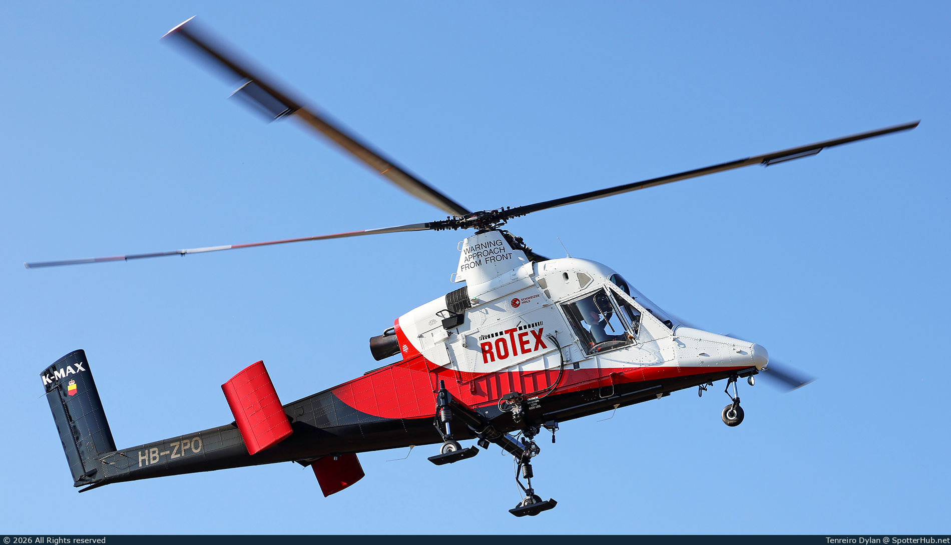 Photo of HB-ZPO - Kaman K-1200 K-Max operated by Rotex Helicopter