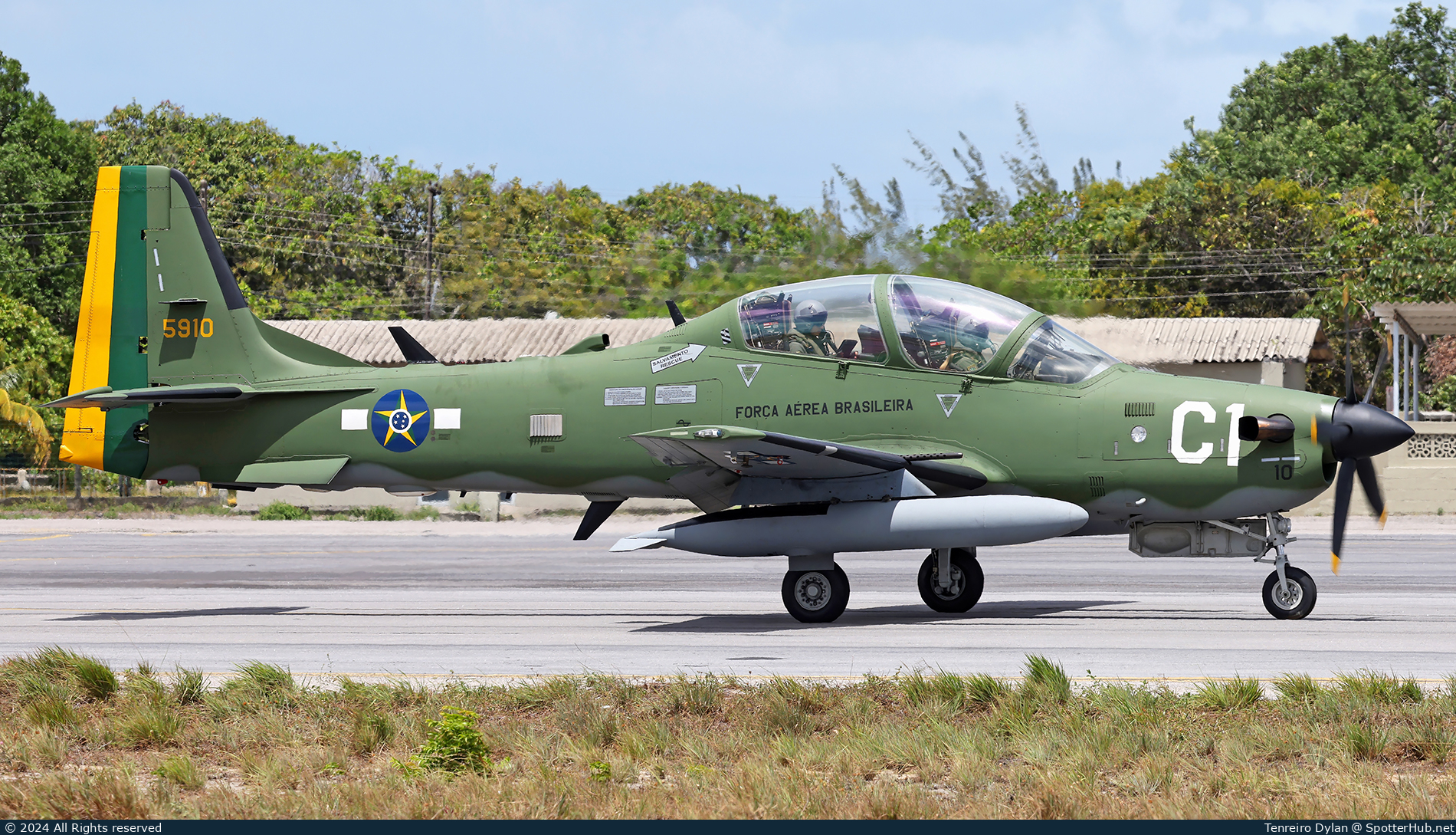 Photo of FAB5910 - Embraer A-29B Super Tucano operated by Brazilian Air Force