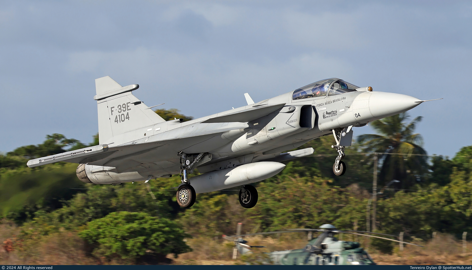 Photo of FAB4104 - Saab F-39E Gripen operated by Brazilian Air Force