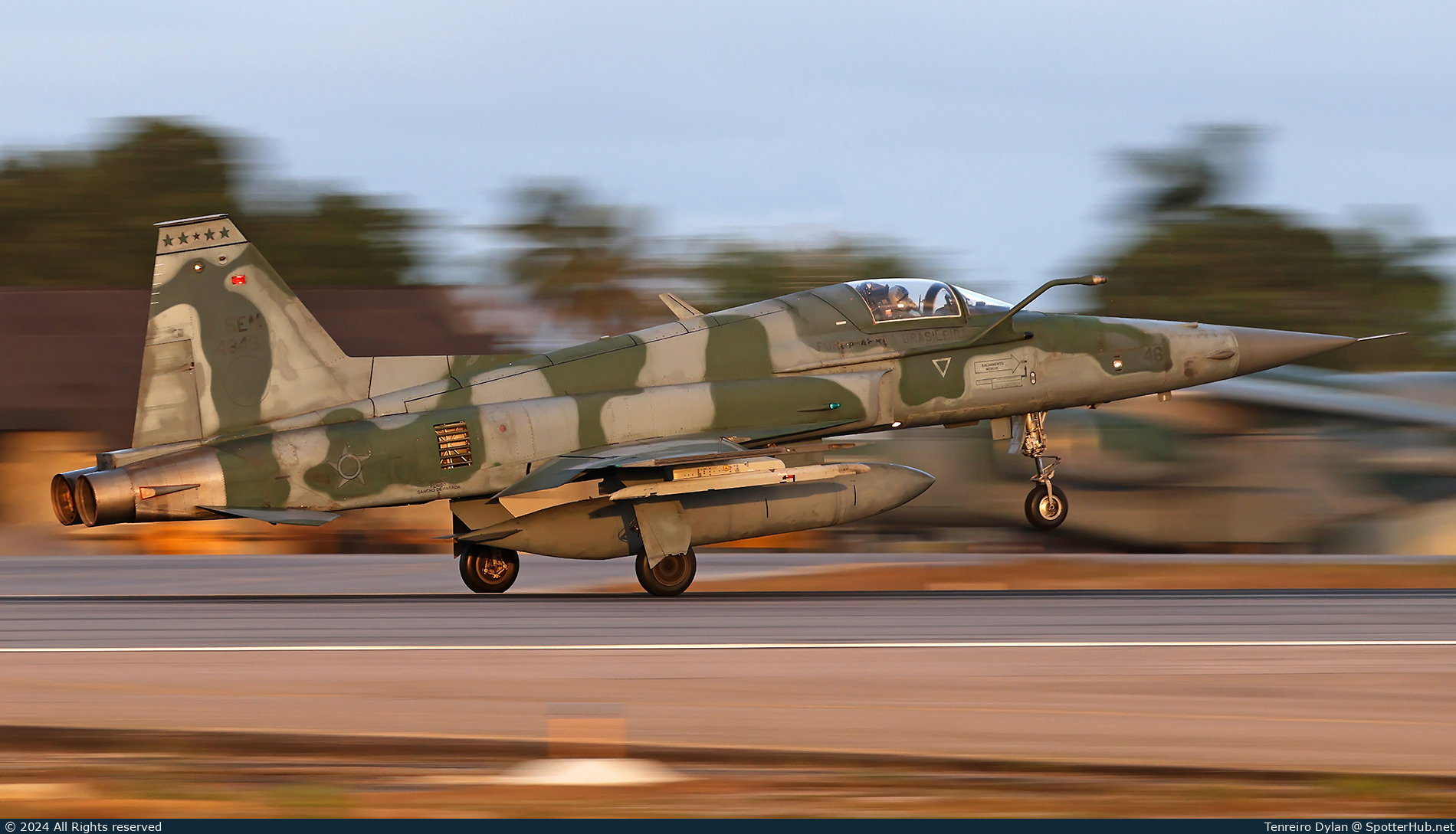 Photo of FAB4846 - Northrop F-5EM Tiger II operated by Brazilian Air Force