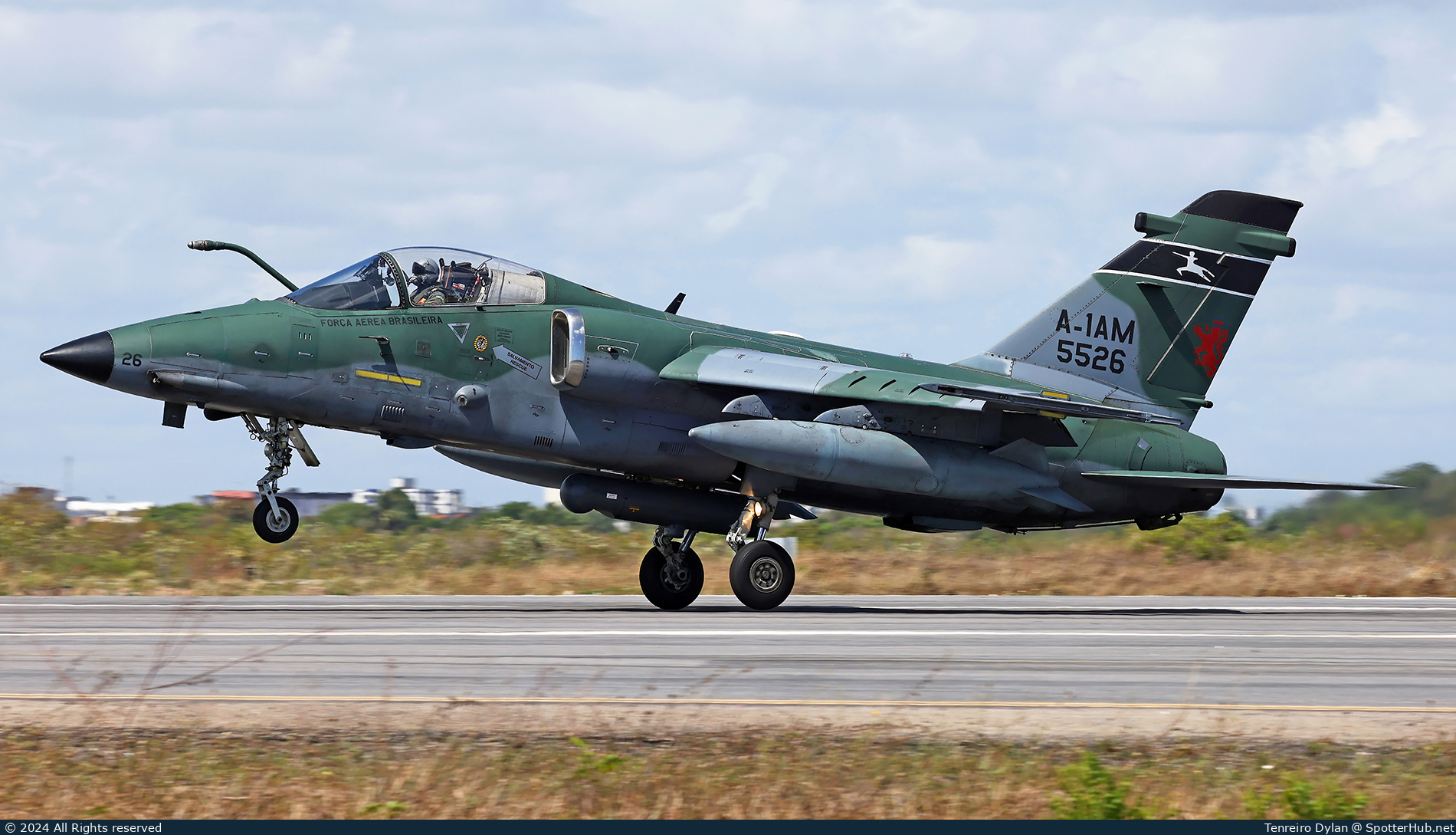 Photo of FAB5526 - AMX International A-1AM operated by Brazilian Air Force