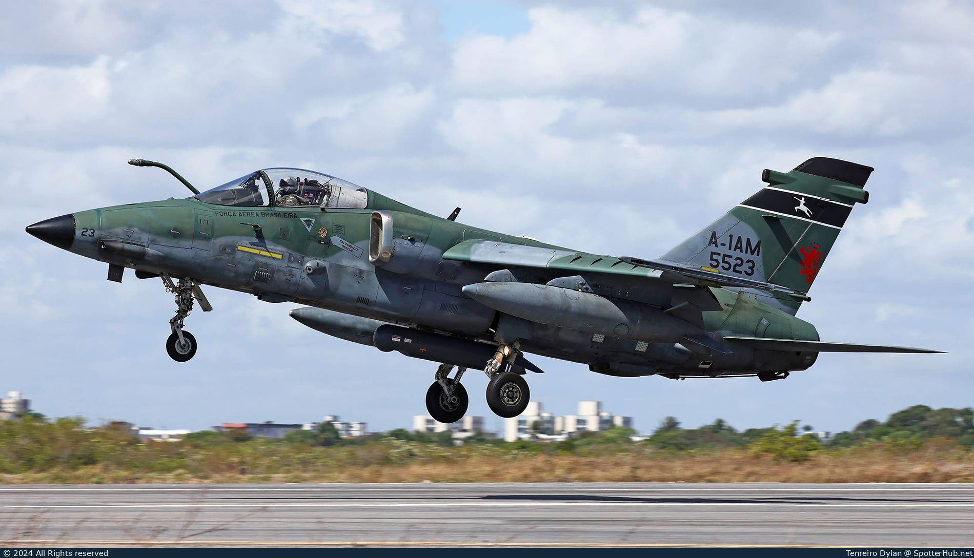 Photo of FAB5523 - AMX International A-1AM operated by Brazilian Air Force