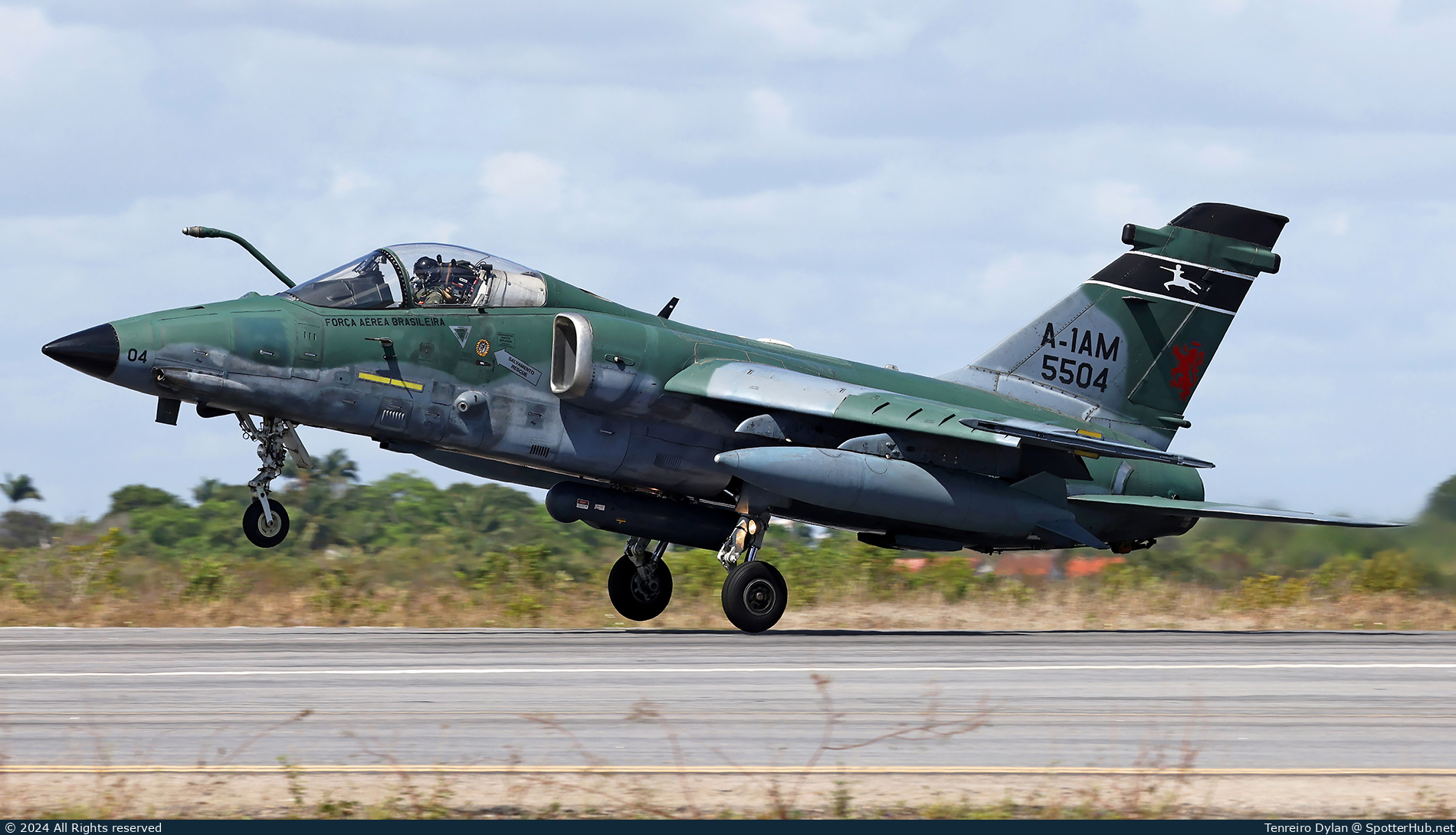 Photo of FAB5504 - AMX International A-1AM operated by Brazilian Air Force