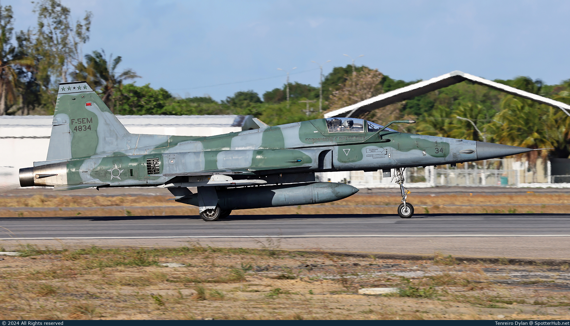 Photo of FAB4834 - Northrop F-5EM Tiger II operated by Brazilian Air Force