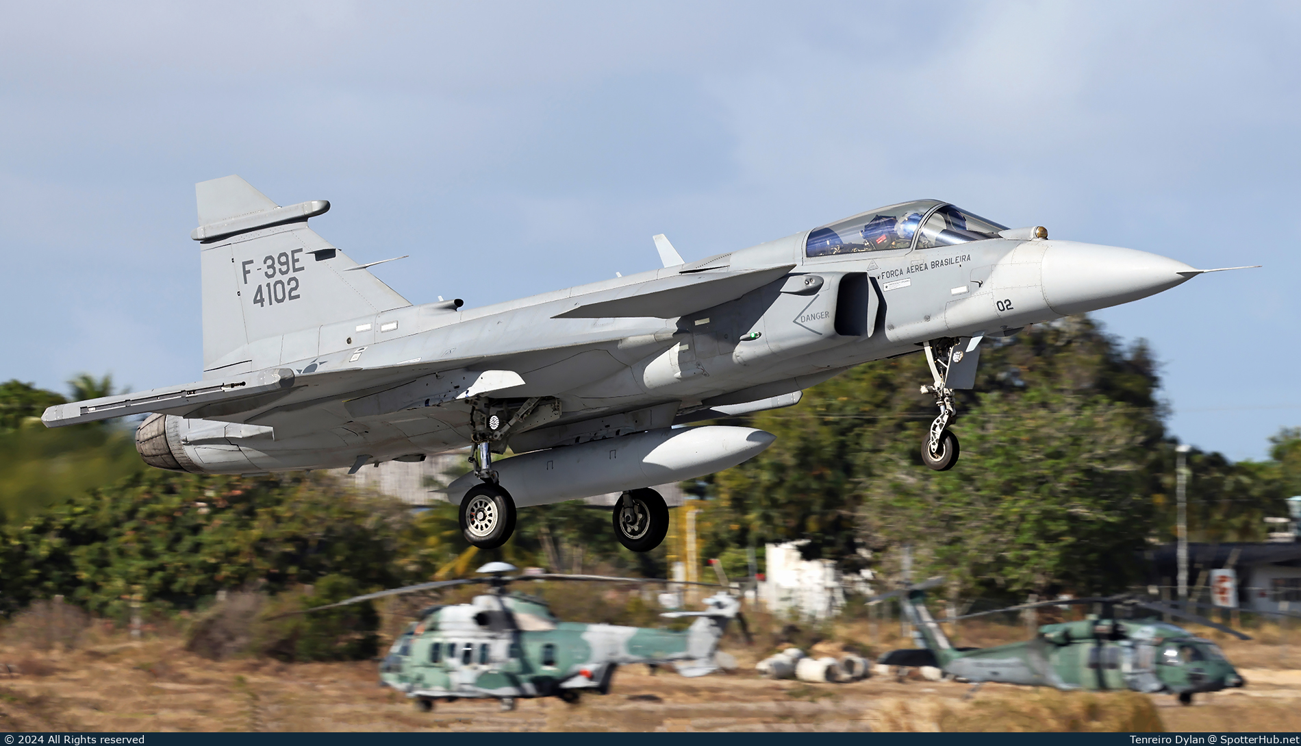 Photo of FAB4102 - Saab F-39E Gripen operated by Brazilian Air Force