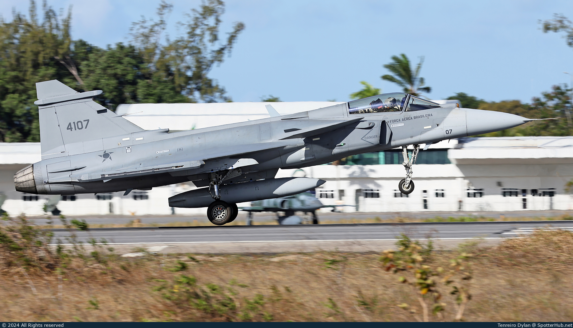 Photo of FAB4107 - Saab F-39E Gripen operated by Brazilian Air Force
