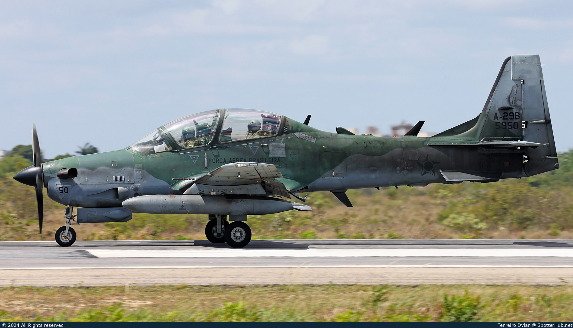 Photo of FAB5950 - Embraer A-29B Super Tucano operated by Brazilian Air Force