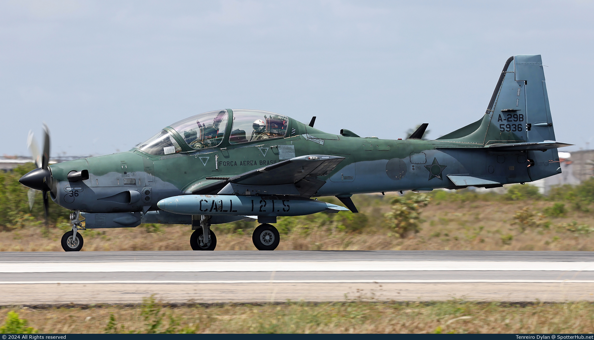 Photo of FAB5936 - Embraer A-29B Super Tucano operated by Brazilian Air Force