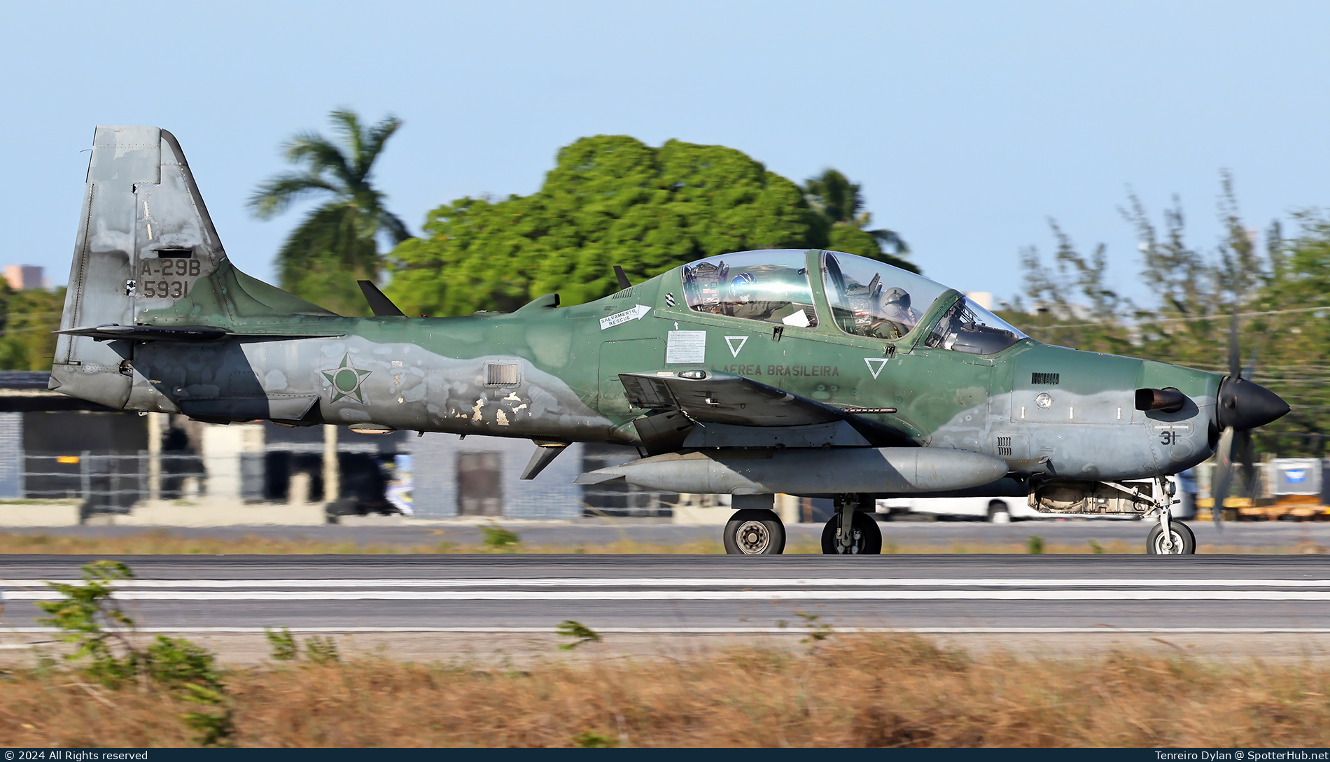 Photo of FAB5931 - Embraer A-29B Super Tucano operated by Brazilian Air Force