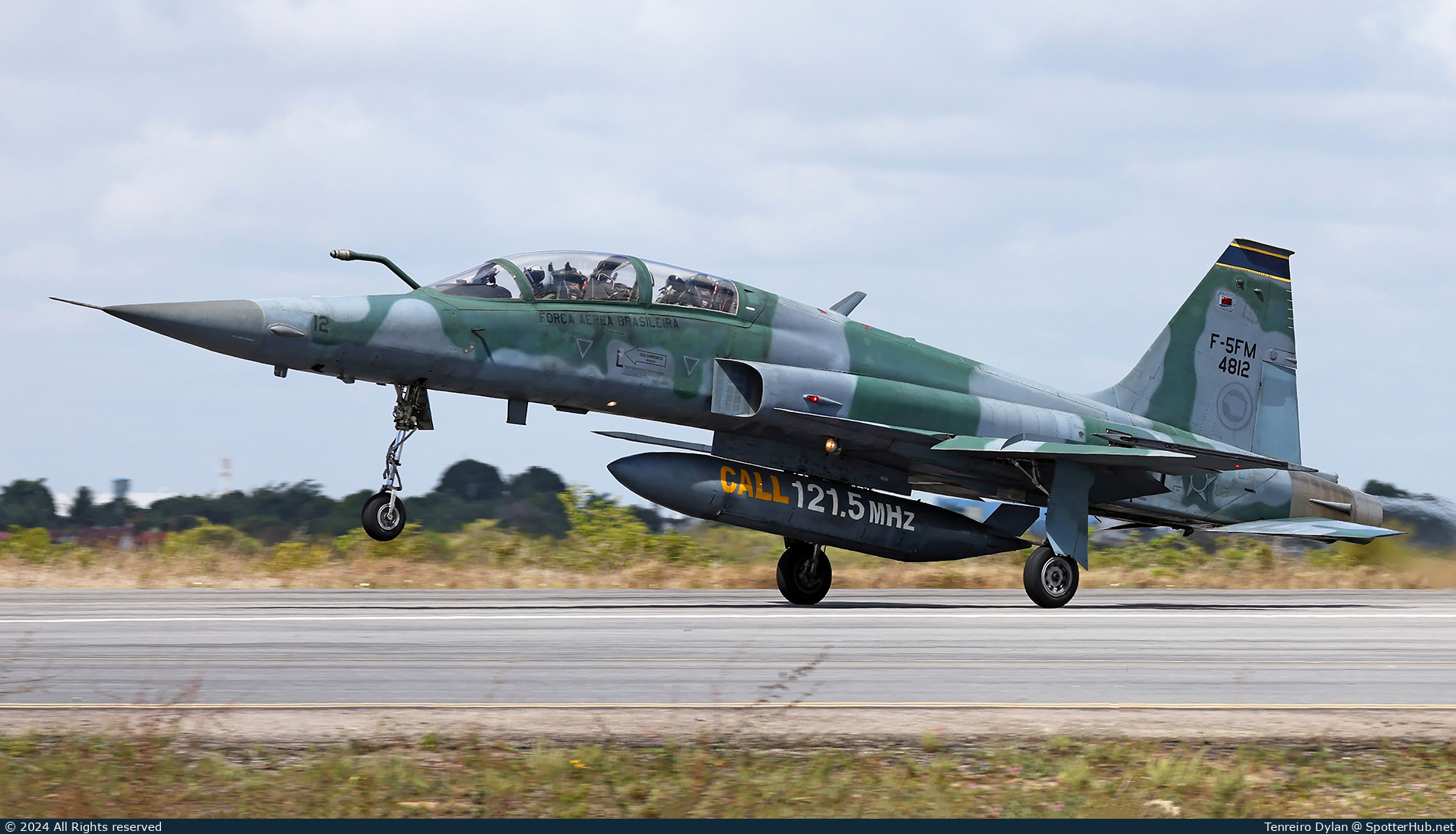 Photo of FAB4812 - Northrop F-5FM Tiger II operated by Brazilian Air Force
