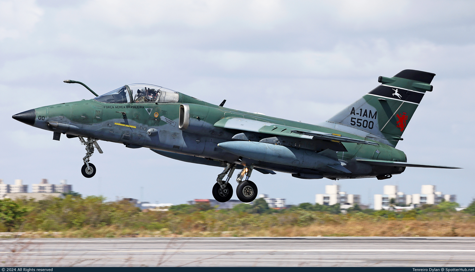 Photo of FAB5500 - AMX International A-1AM operated by Brazilian Air Force