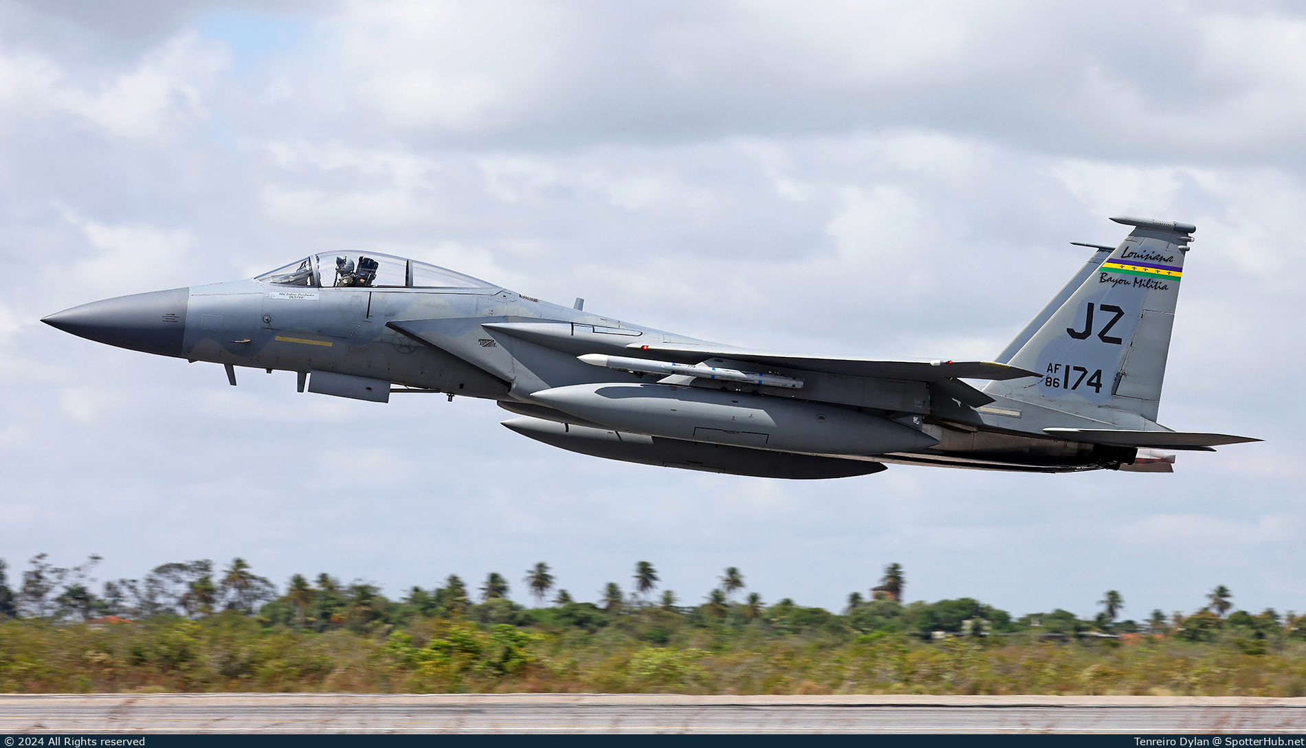 Photo of 86-0174 - McDonnell Douglas F-15C Eagle operated by US Air Force