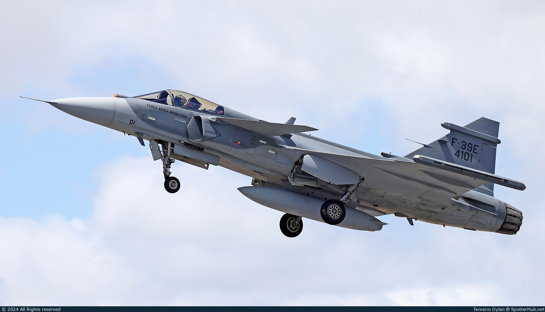 Photo of FAB4101 - Saab F-39E Gripen operated by Brazilian Air Force