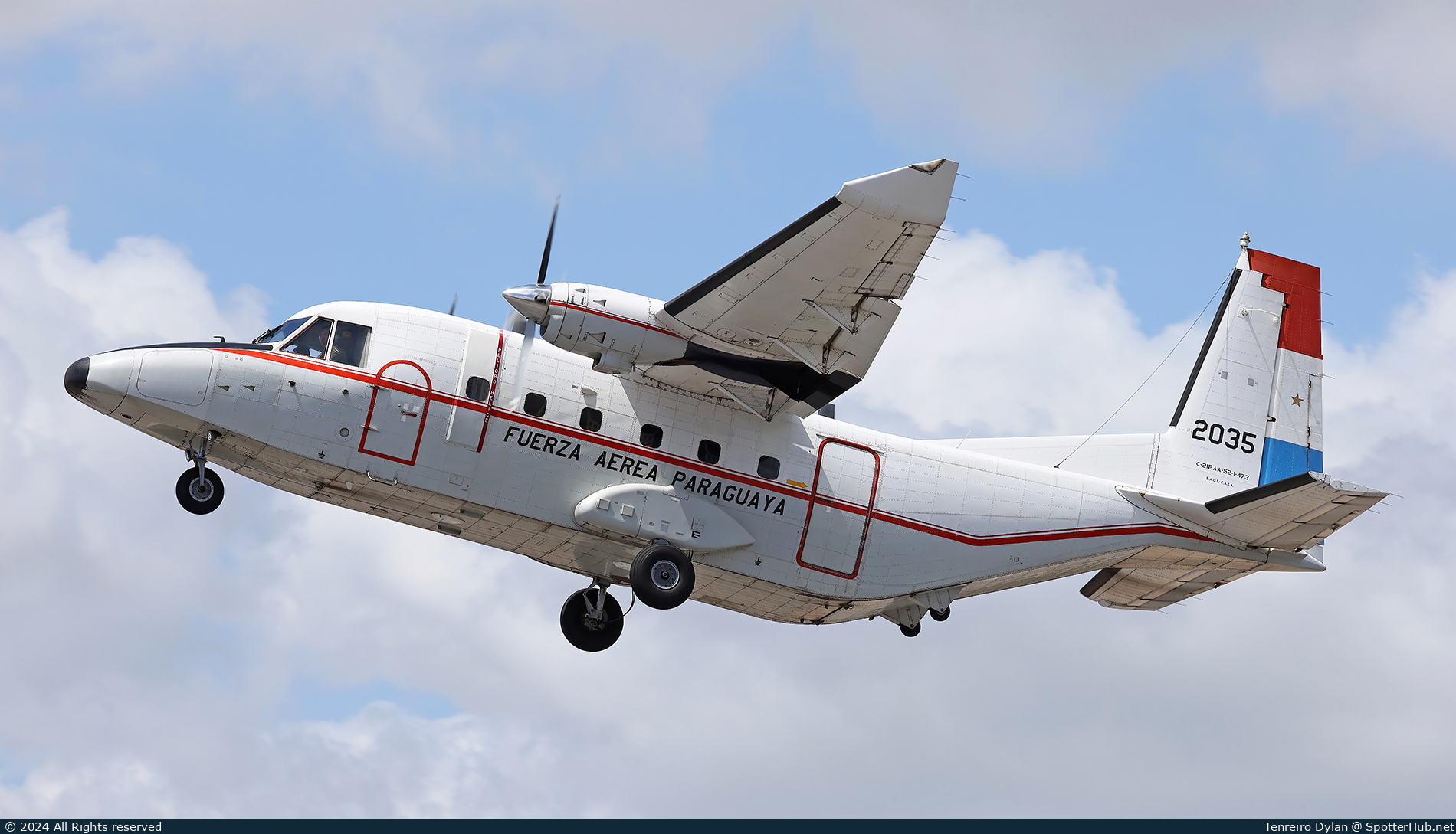 Photo of 2035 - CASA C-212-400 Aviocar operated by Paraguayan Air Force