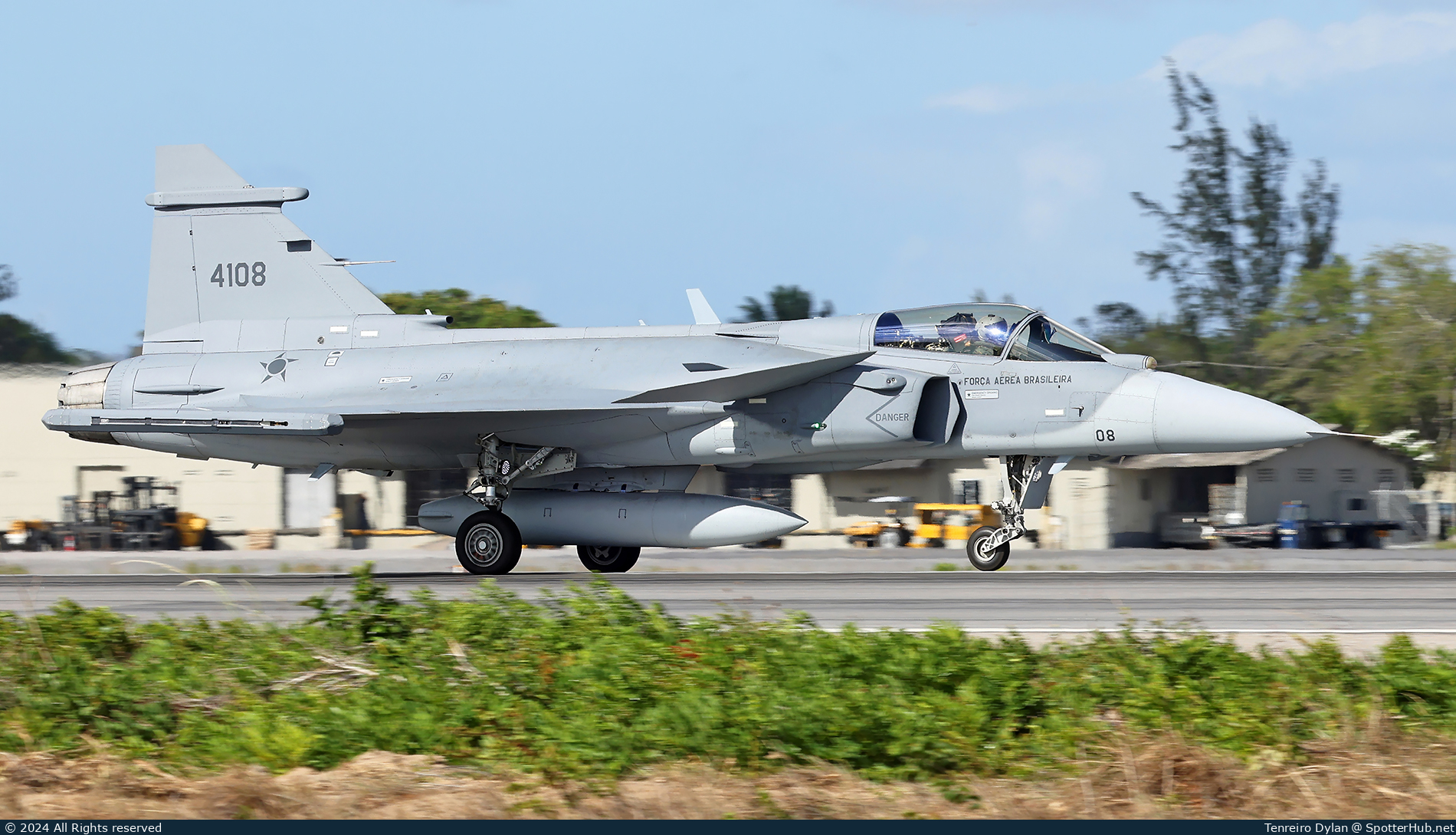 Photo of FAB4108 - Saab F-39E Gripen operated by Brazilian Air Force