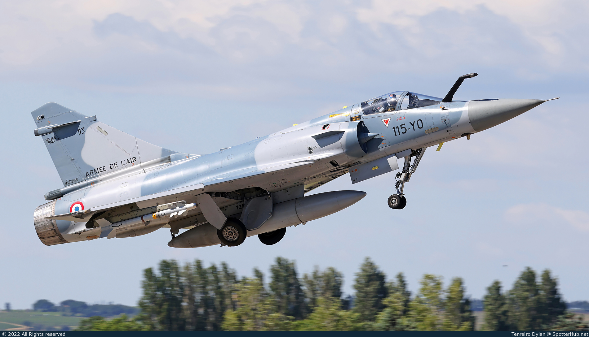 Photo of 113 - Dassault Mirage 2000C operated by French Air Force