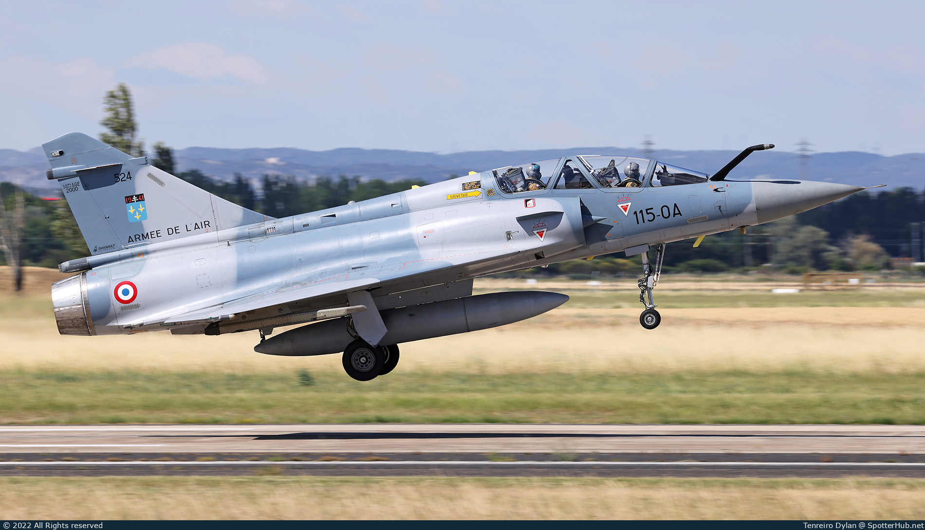 Photo of 524 - Dassault Mirage 2000B operated by French Air Force