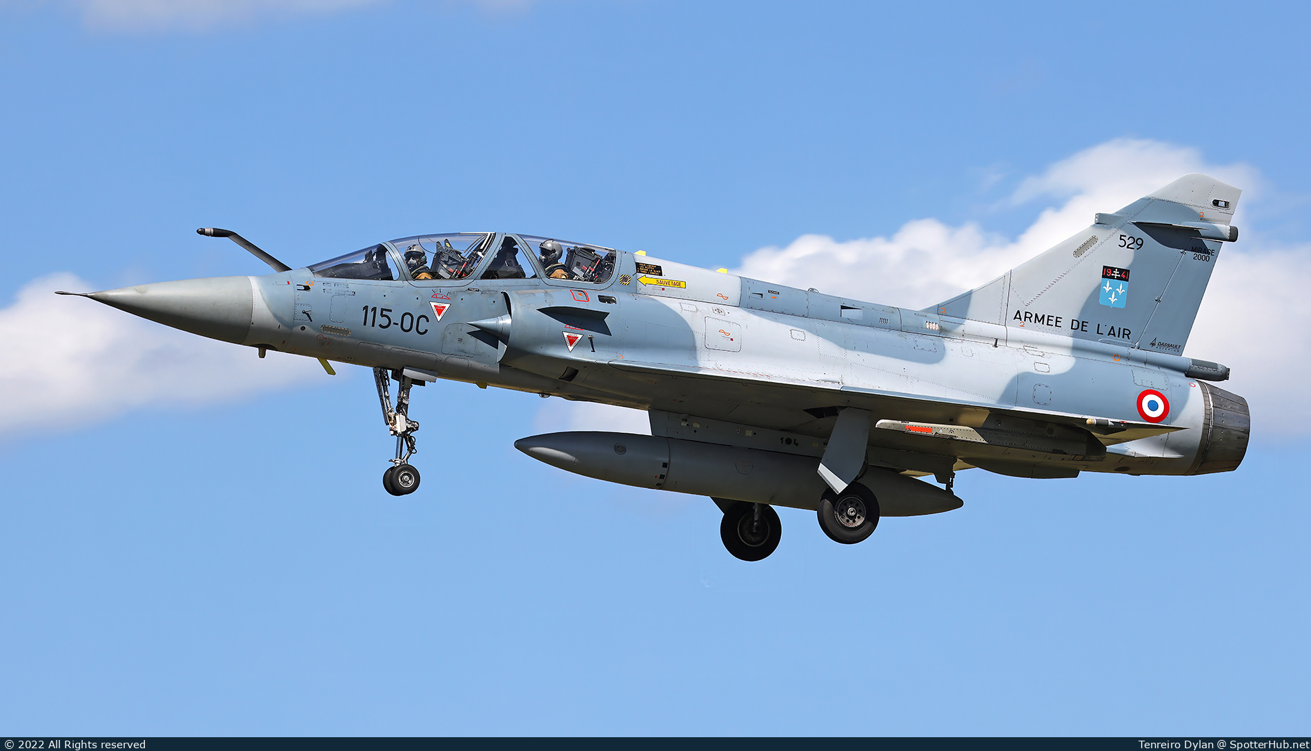 Photo of 529 - Dassault Mirage 2000B operated by French Air Force