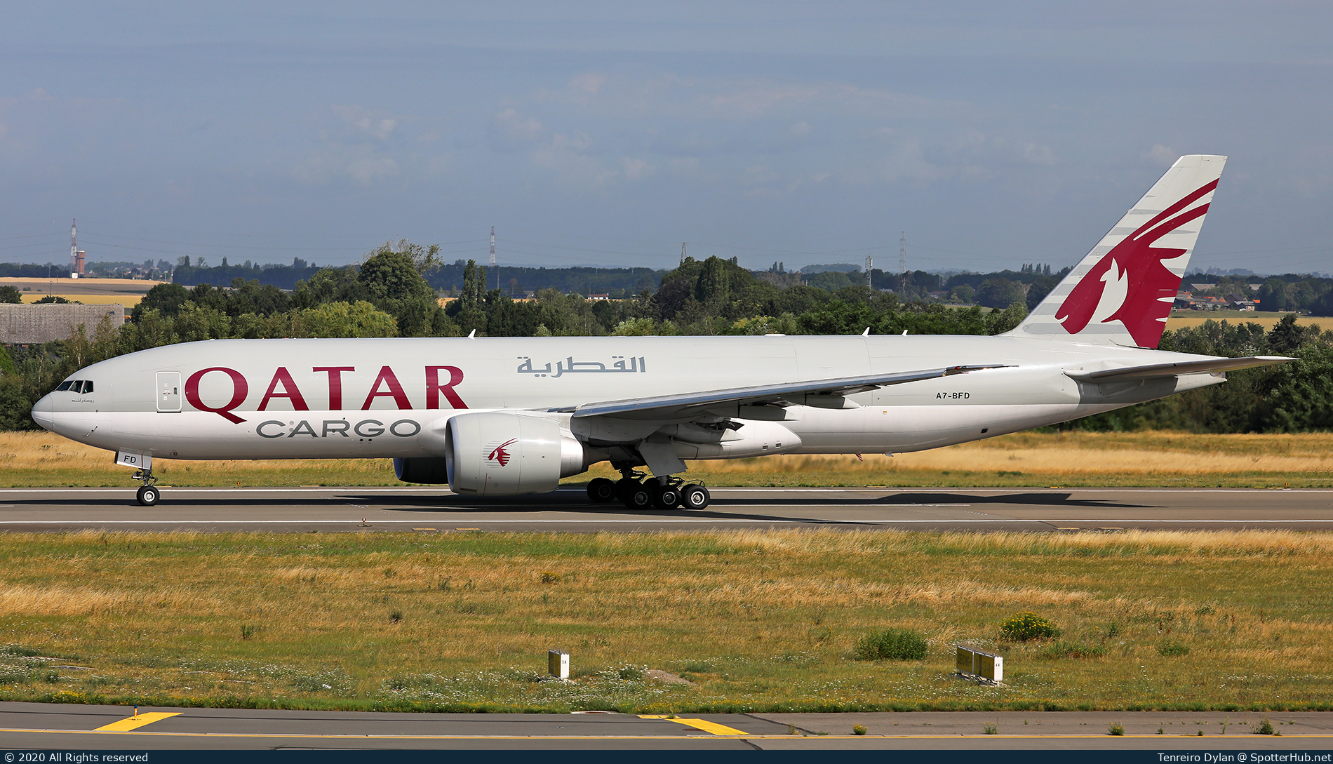 Photo of A7-BFD - Boeing 777-FDZ operated by Qatar Airways Cargo
