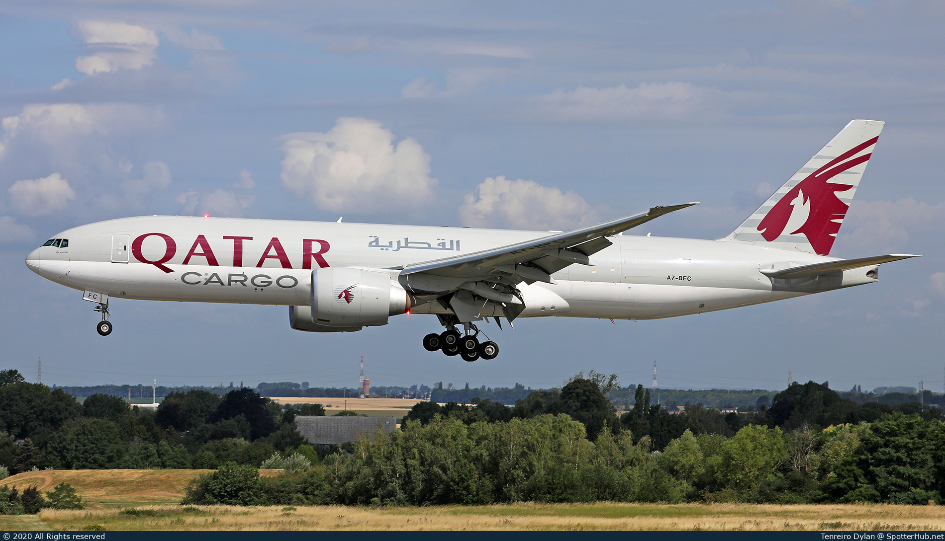 Photo of A7-BFC - Boeing 777-FDZ operated by Qatar Airways Cargo