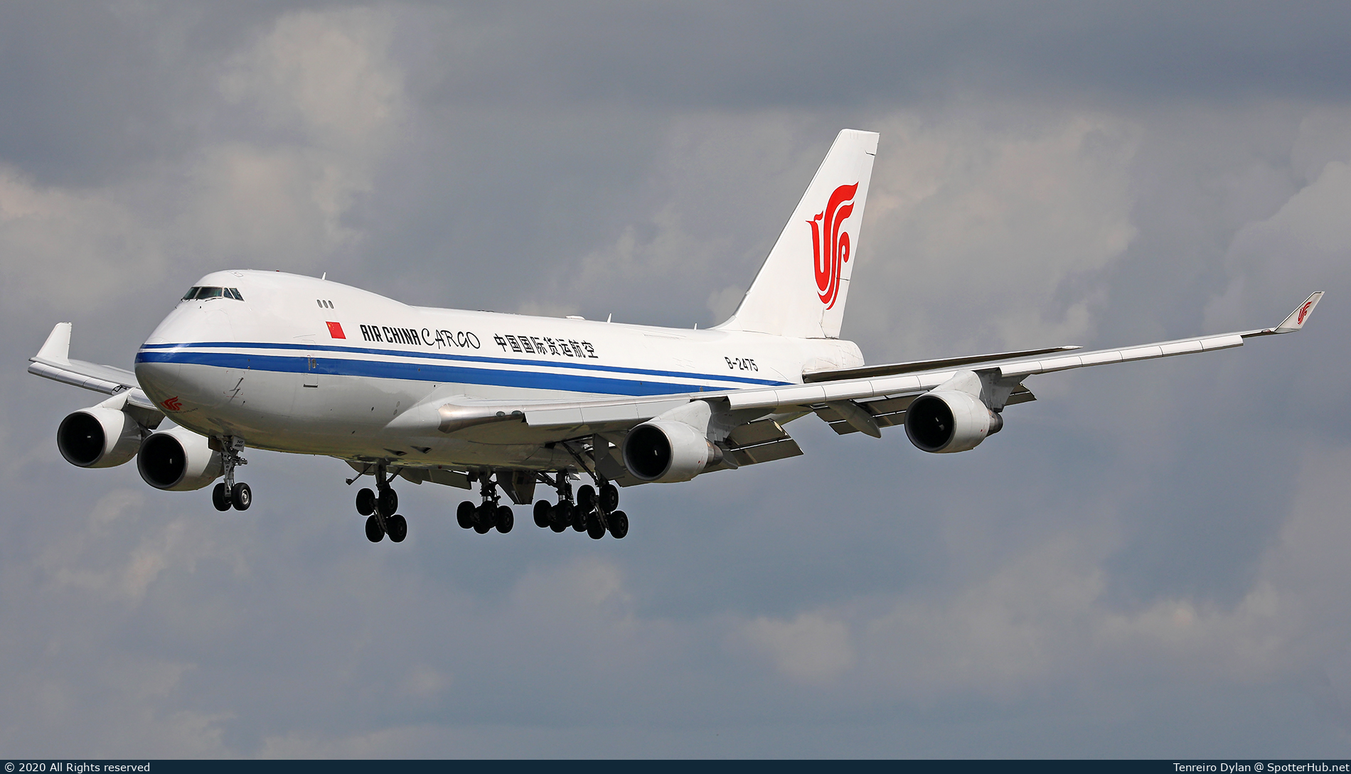 Photo of B-2475 - Boeing 747-4FTF operated by Air China Cargo