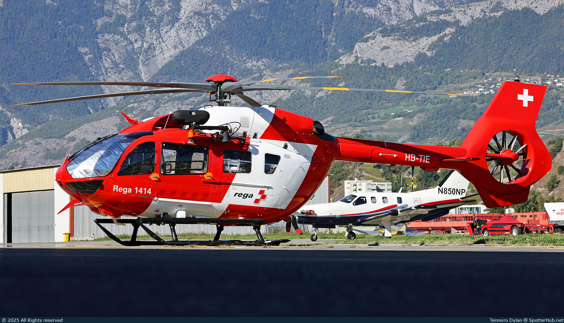 Photo of HB-TIE - Airbus Helicopters H145 operated by Rega Swiss Air-Rescue