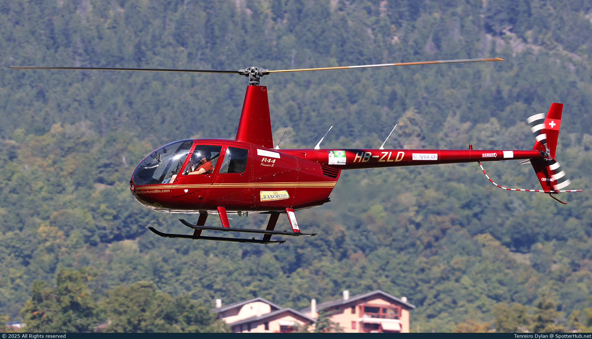 Photo of HB-ZLD - Robinson R44 Raven II operated by Private