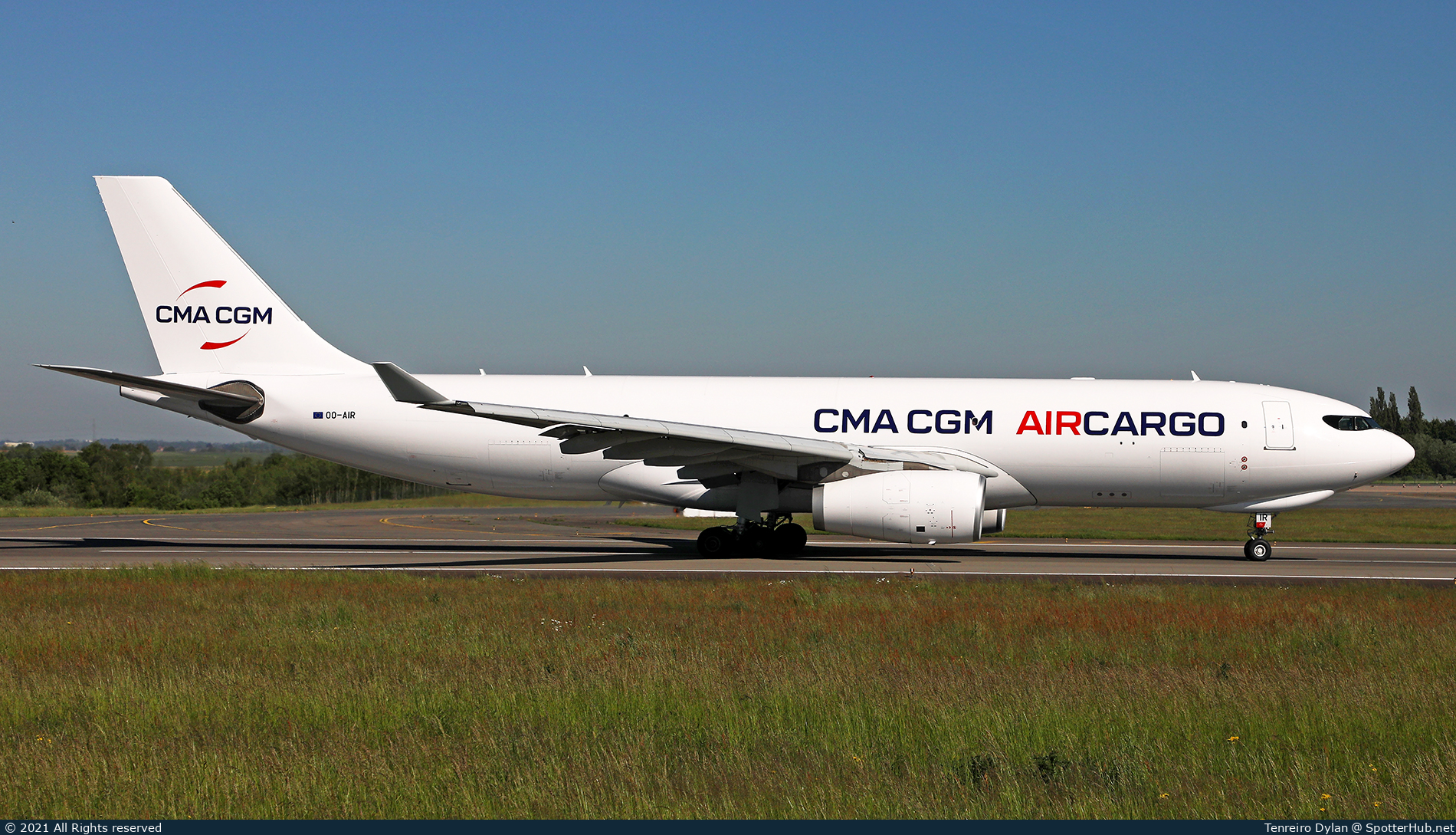 Photo of OO-AIR - Airbus A330-243F operated by CMA CGM Air Cargo (opb Air Belgium)