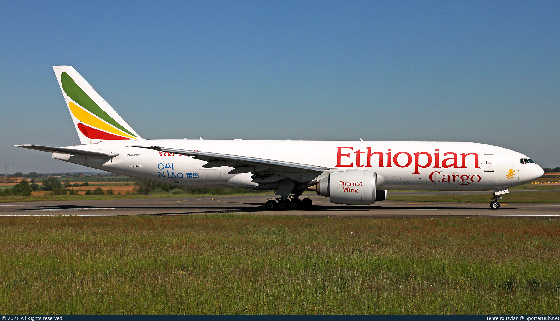 Photo of ET-APU - Boeing 777-F6N operated by Ethiopian Airlines Cargo