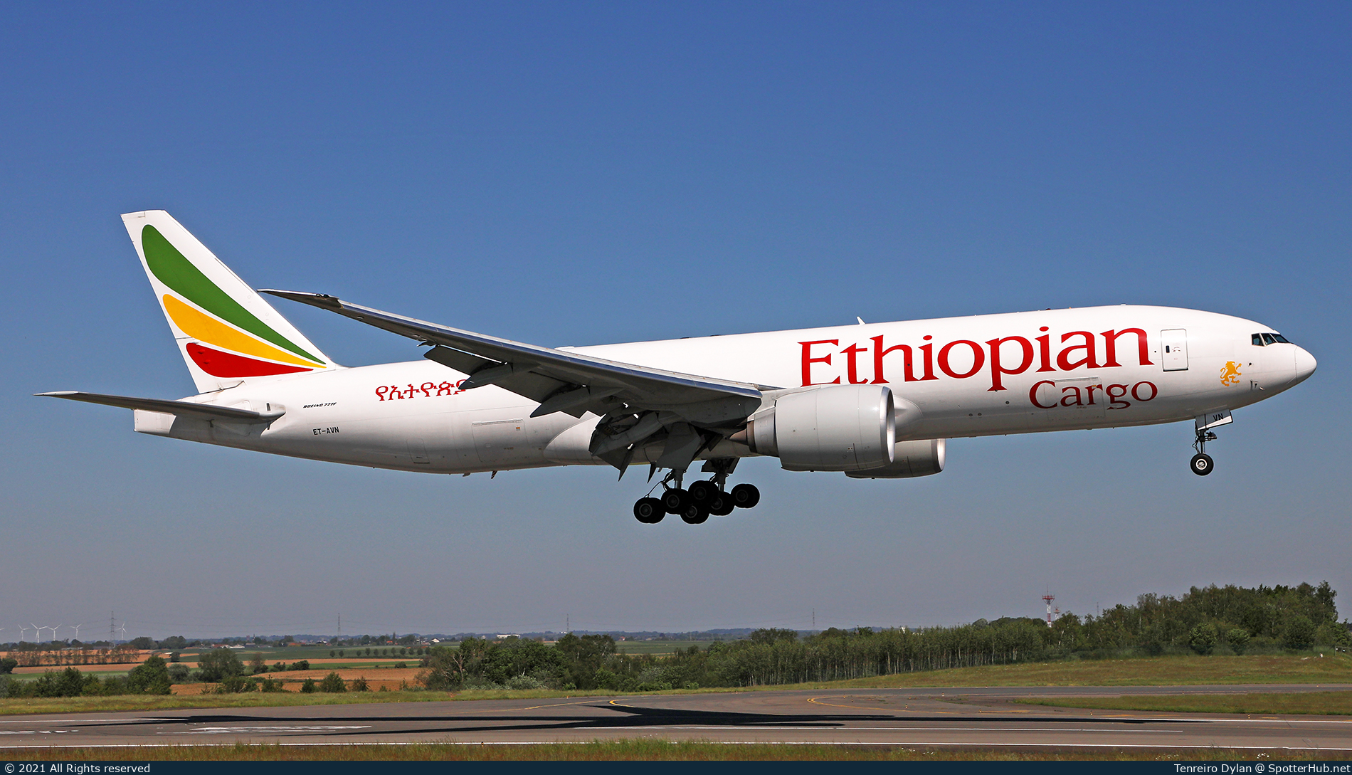 Photo of ET-AVN - Boeing 777-F60 operated by Ethiopian Airlines Cargo