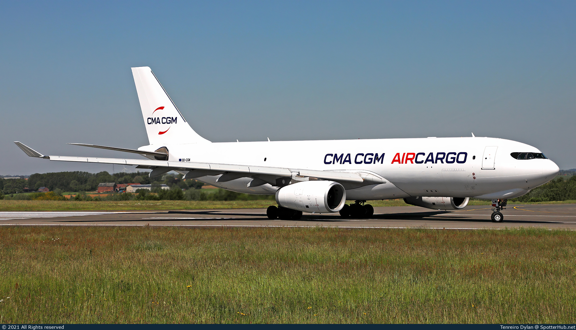 Photo of OO-CGM - Airbus A330-243F operated by CMA CGM Air Cargo (opb Air Belgium)