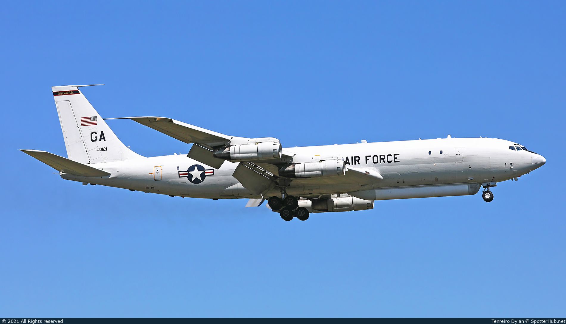 Photo of 95-0121 - Northrop Grumman E-8C Joint STARS operated by US Air Force